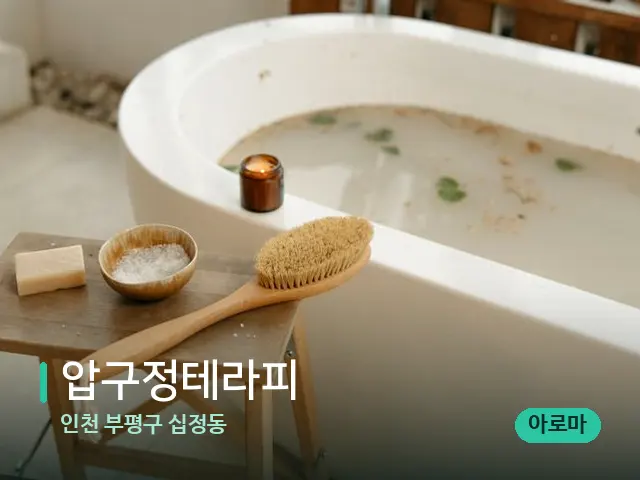 인천 부평구 십정동 압구정테라피 — 데이 스파 인테리어