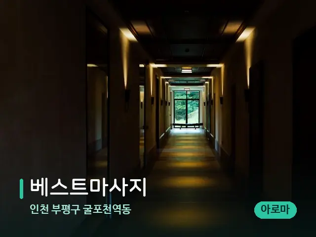 인천 부평구 굴포천역동 베스트마사지 — 데이 스파 인테리어